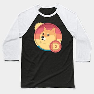 Doge Coin, Hodler Baseball T-Shirt